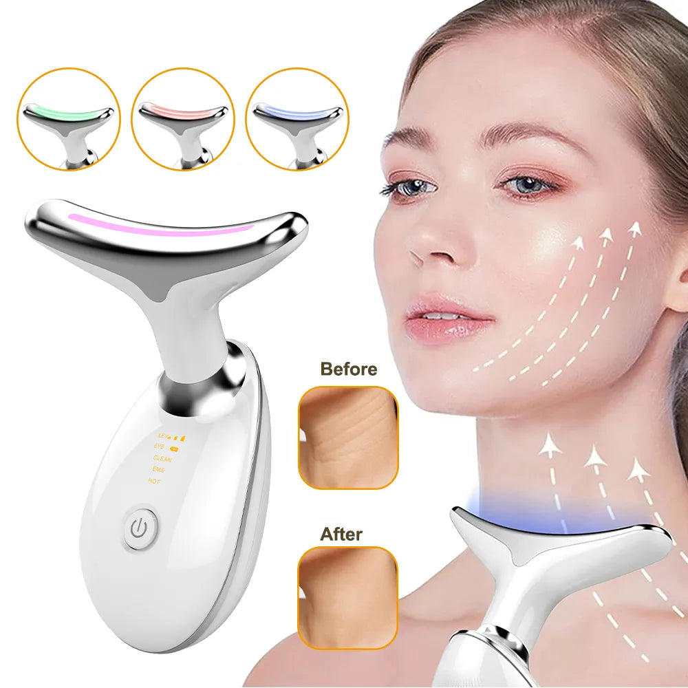 Neck and Face LED Therapy